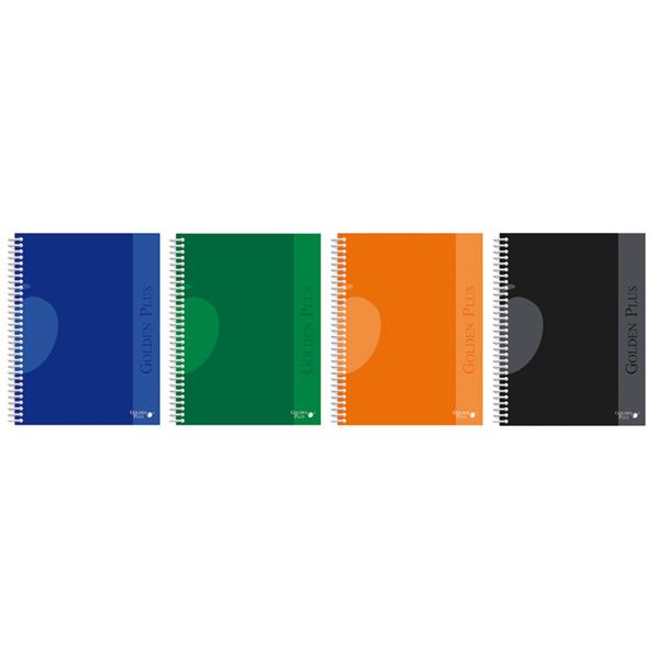 Cuaderno espiral Golden Plus