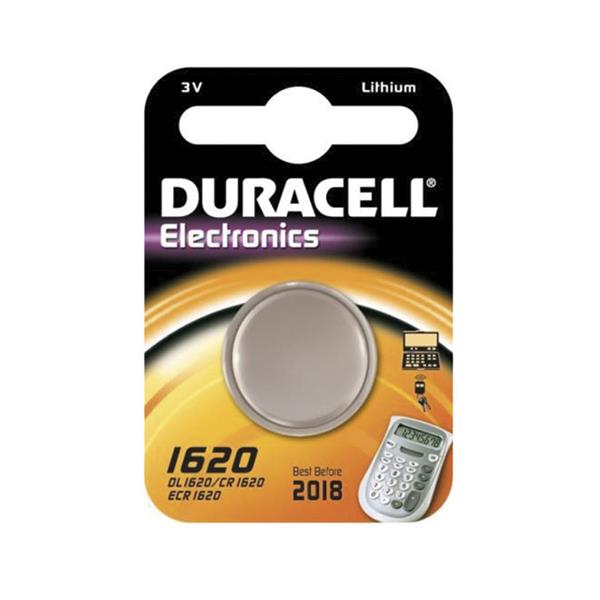 Pila botón litio DURACELL.