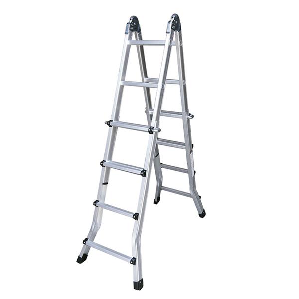 ALTIPESA Escalera telescópica multifunción. Aluminio 4+4 