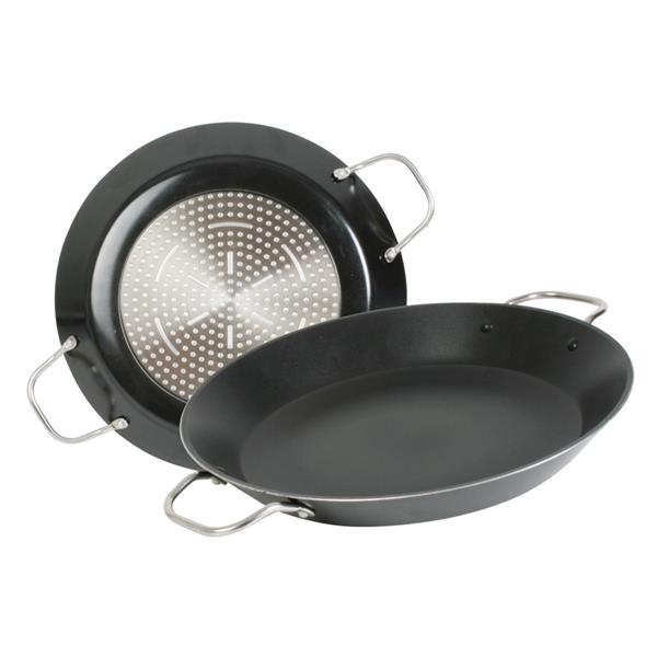 Paellera aluminio 4mm. inducción. Diámetro 34 cm.