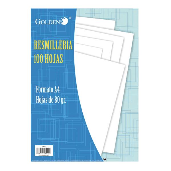 Folios Blancos DIN-A4. Papel 80 gramos. Paquetes de 100 hoja