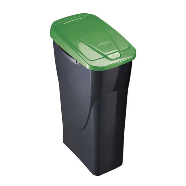 Cubo Ecobin 25 l. Tapa verde