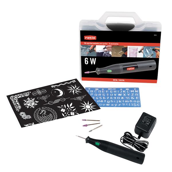 KIT MINI-HERRAMIENTAS P/GRABAR 6...