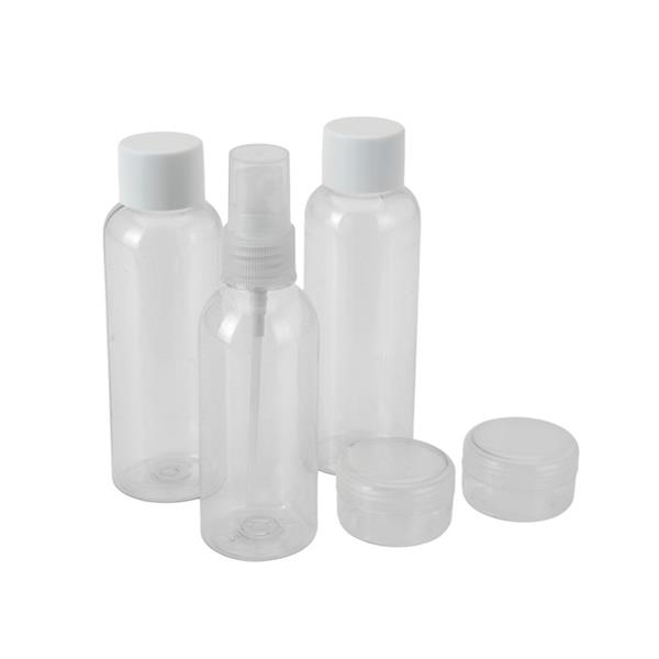 Contenedores plástico 5 und. en bolsa con cremallera