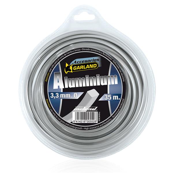 Acc. desbrozadora. Hilo nilon 3,3 mm. 35 m