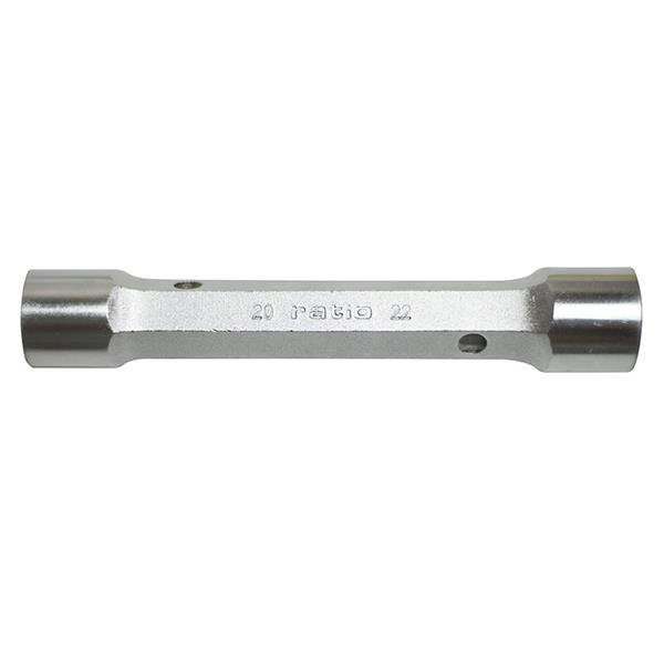 RATIO** LLAVE TUBO RECTA CHR-V 14X15MM.