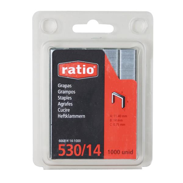 RATIO GRAPA 12MM/530 1000u