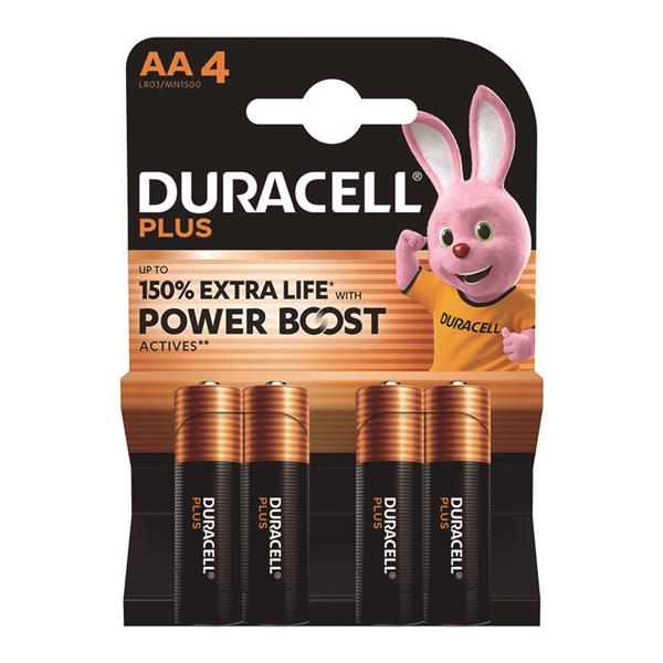 BL.4 PILAS ALC. GAMA PLUS LR06 DURACELL