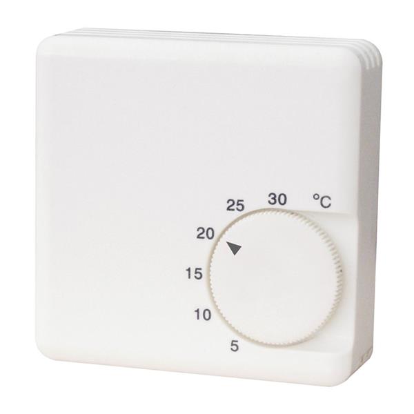 Termostato mecanico blanco