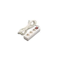Base enchufe múltiple con interruptor 5 tomas T/T cable 3 m