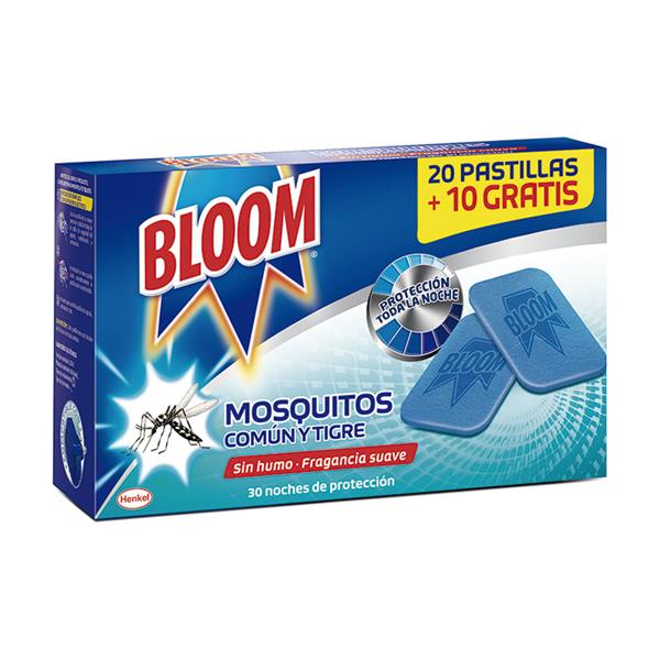 Bloom eléctrico pastillas. Recambio 20+10