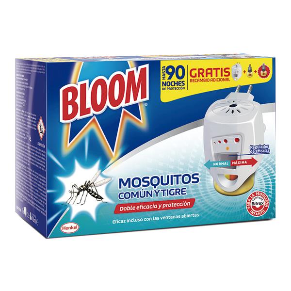 Bloom Mosquitos eléctrico Liquido. 1 aparato + 2 recambios