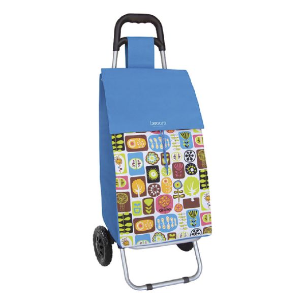 Carro compra Mosaico Azul. Bolsa 45. 2 rdas.