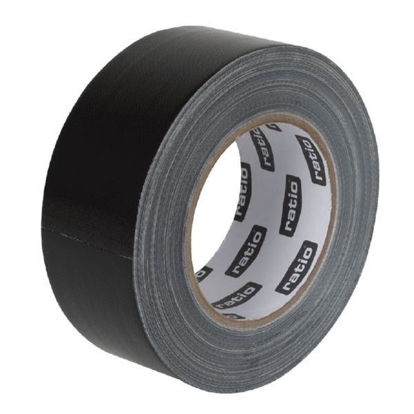 Cinta americana Multiusos 50 mm x 30 m. Negro.