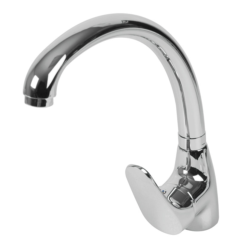 Grifo monomando cocina fregadera caño alto Mod. Lorena Habitex