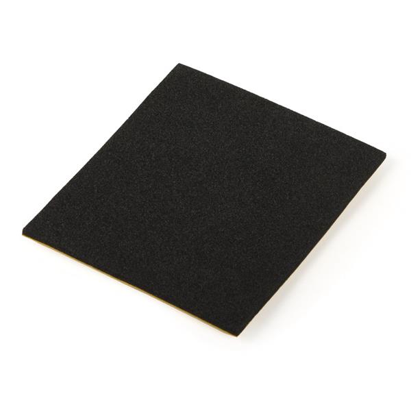 Lámina antiruido-antideslizante. 85x100 mm.