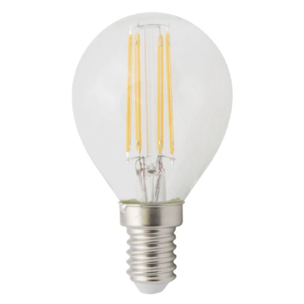 Lámpara led Classic mini globo 4w  luz fría E14