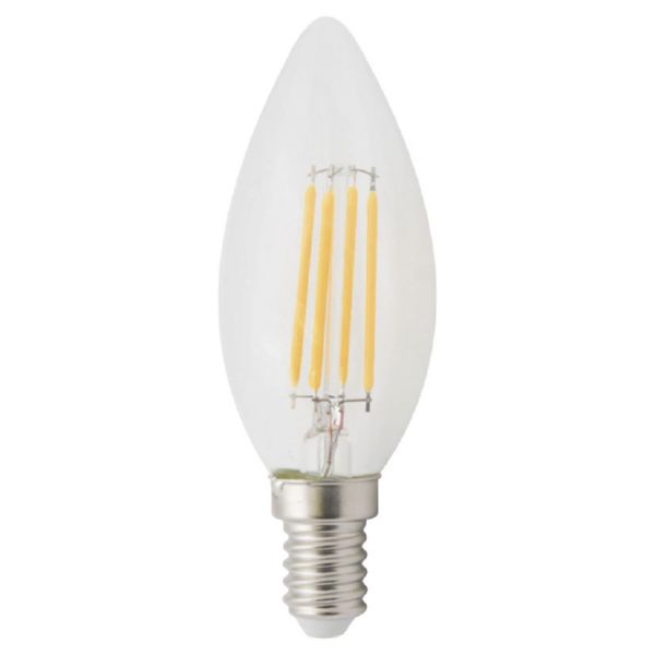 Lámpara led Classic vela 4w  luz fría E14