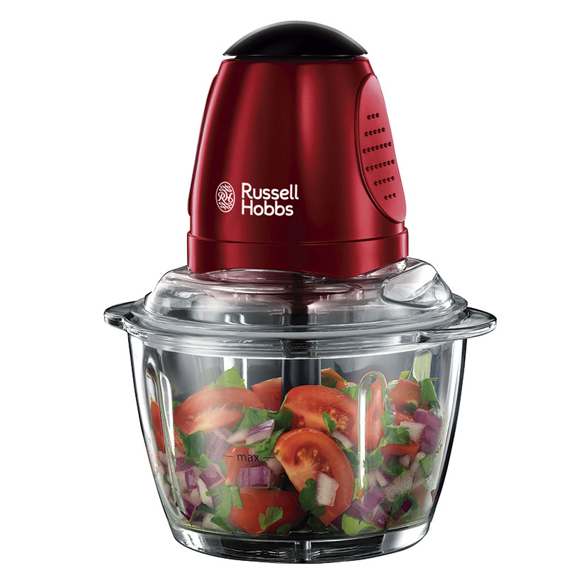 Picadora Desiree 380w. Bol cristal. Cuchillas inox.