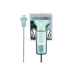 Pluviómetro plástico pincho metálico.