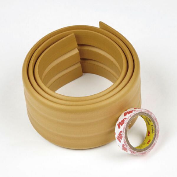 Protector esquinas en rollo. Ancho. Gris. 1 m.