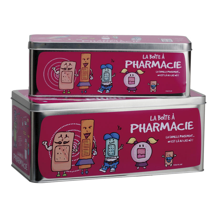 Set 2 cajas botiquín surtidas (Mín. 3 juegos)