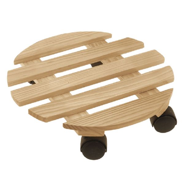 Soporte madera para macetas  Ø 30 cm.