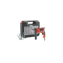 Taladro percutor CD714CRESKA-QS 710W maletín + 5 brocas